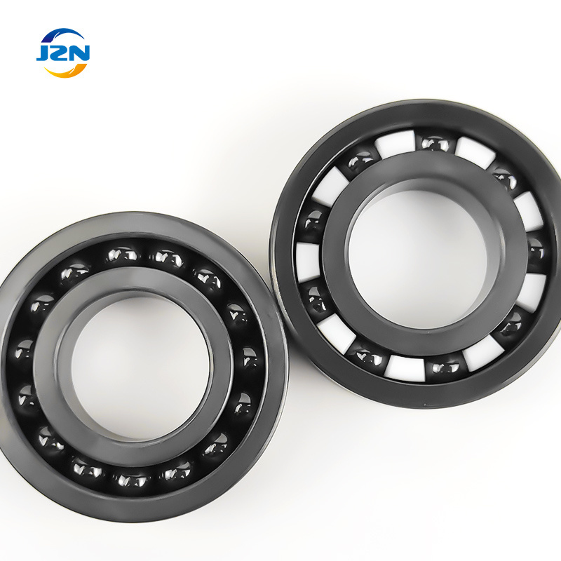 JZN All-ceramic full ball bearing 6201 12*32*10 1200 degrees heat resistance acid and alkali resistance no cage Si3N4