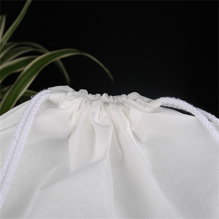 Good Quality Small Draw String Bag Water Soluble Laundry Cotton Bag With Draw String