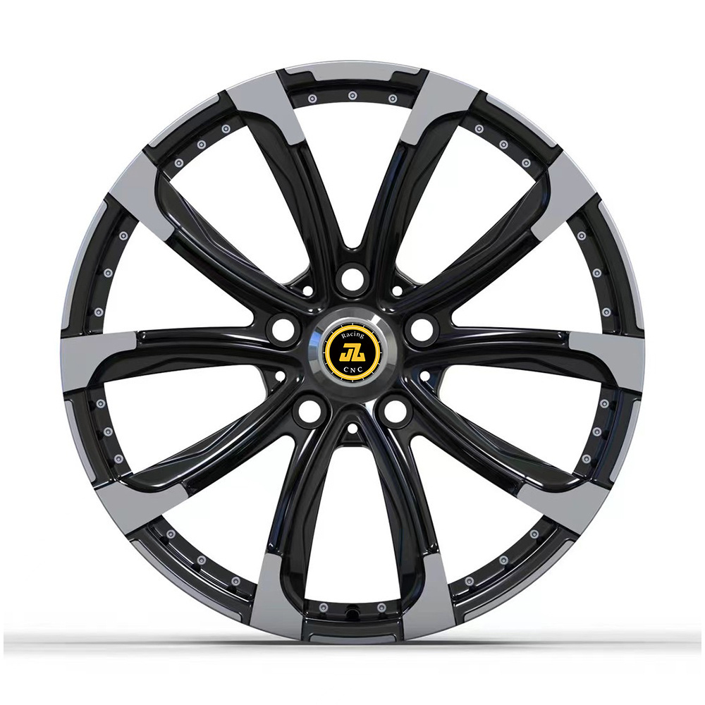 JZ CNC 5x120 5x114.3 5x112mm 17 18 19 20 21 22 23 24 25 26inch wheels forged alloy wheel rims for luxury cars