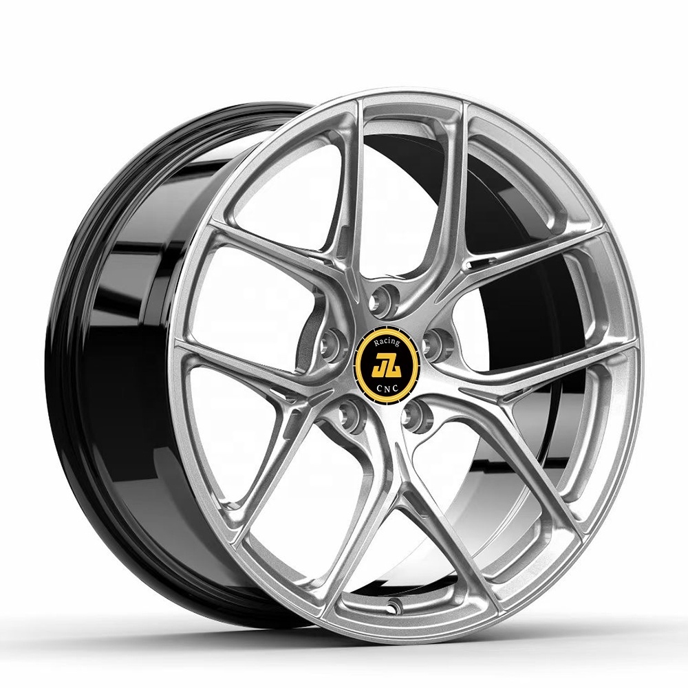 JZ CNC Custom 1-Piece Forged Wheels 5x120 5x114.3 5x112 Alloy Rim 17-26 Inch for bbs Passenger Cars with 50mm ET monoblock