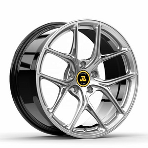 JZ CNC Custom 1-Piece Forged Wheels 5x120 5x114.3 5x112 Alloy Rim 17-26 Inch for bbs Passenger Cars with 50mm ET monoblock