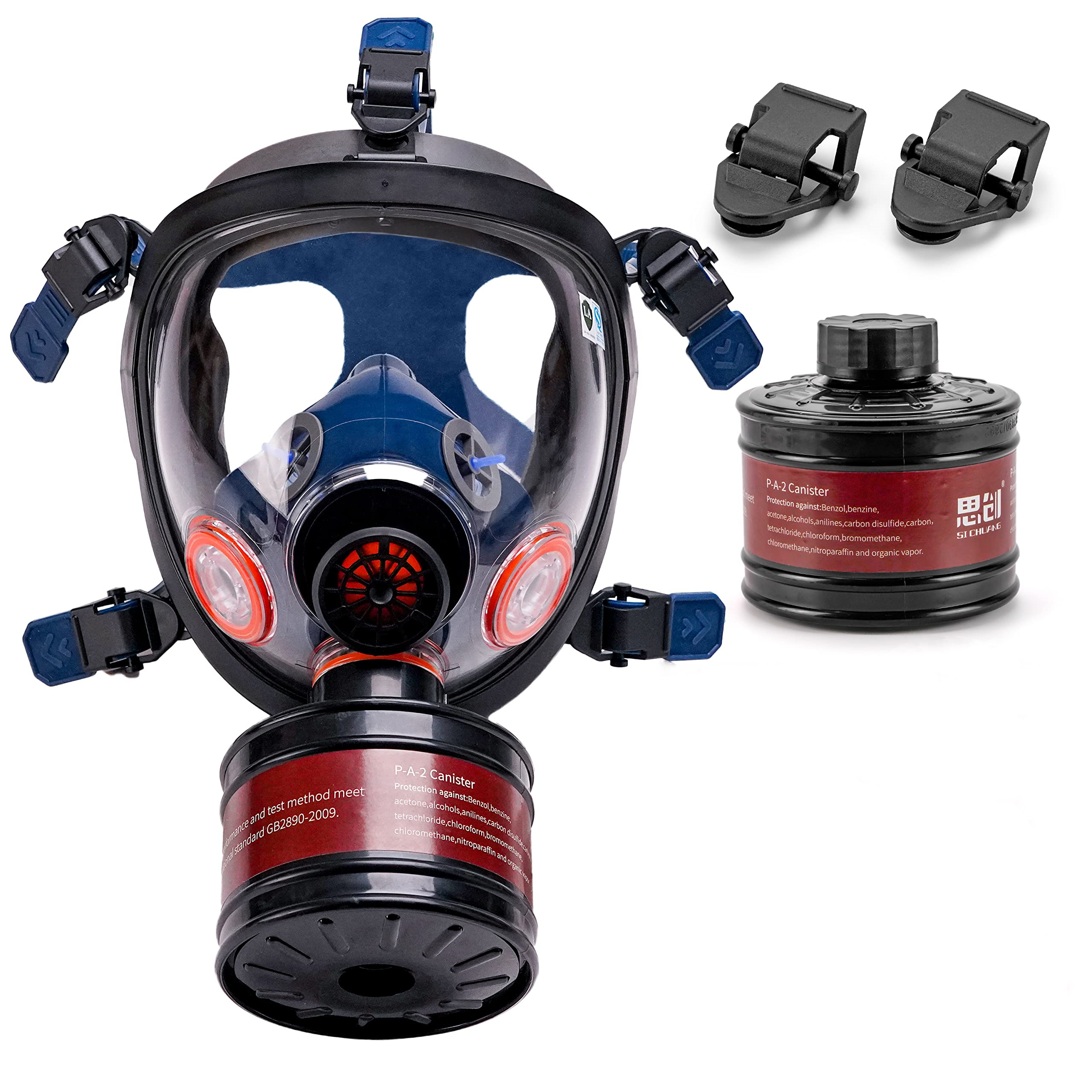 CNSTRONG anti nuclear  respirator anti radiation mask face shield protective industry welding mask gas mask fallout