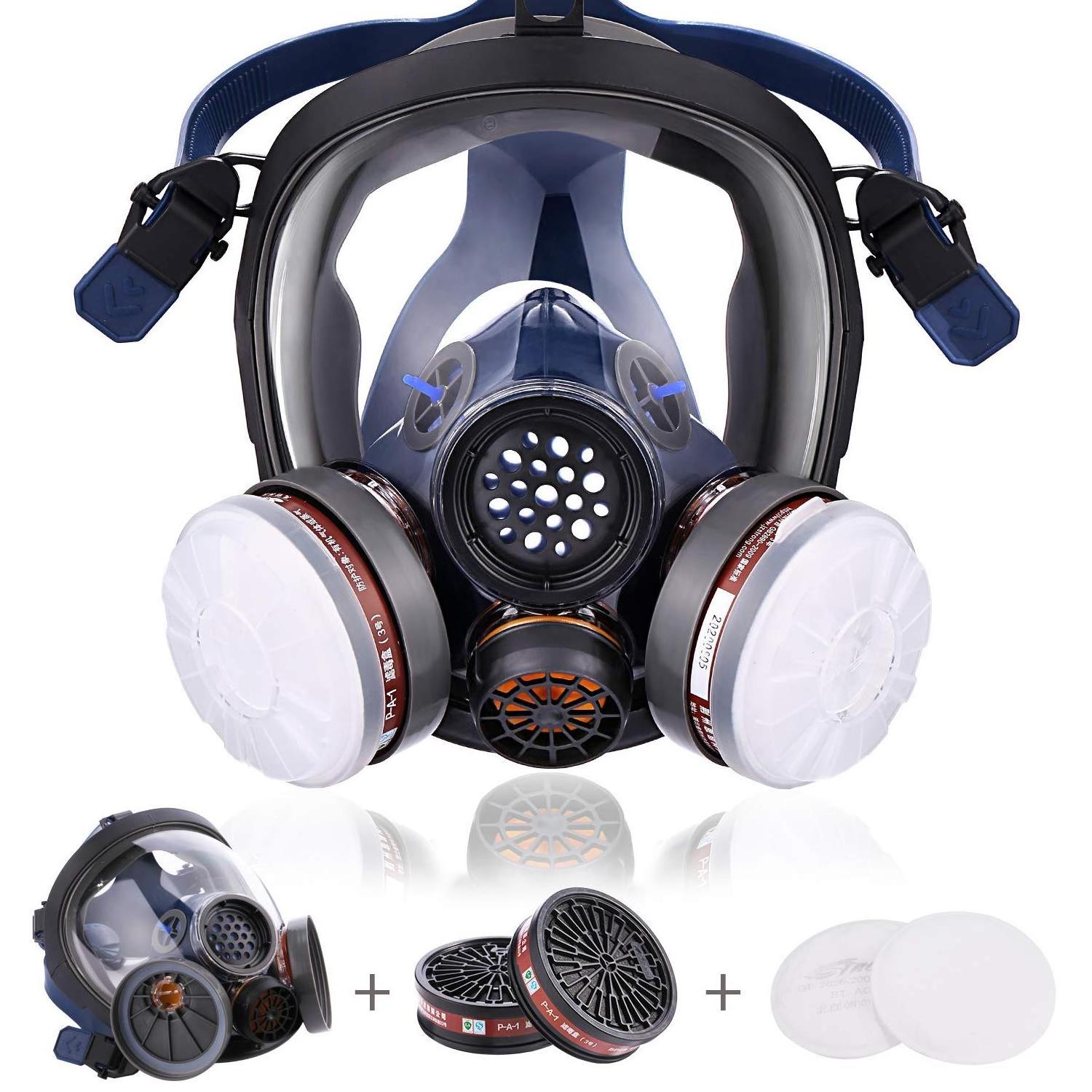 CNSTRONG Anti-nuclear Protective reusable painting mask anti gas SAFETY MASK respirator mask full face chemical cartridge