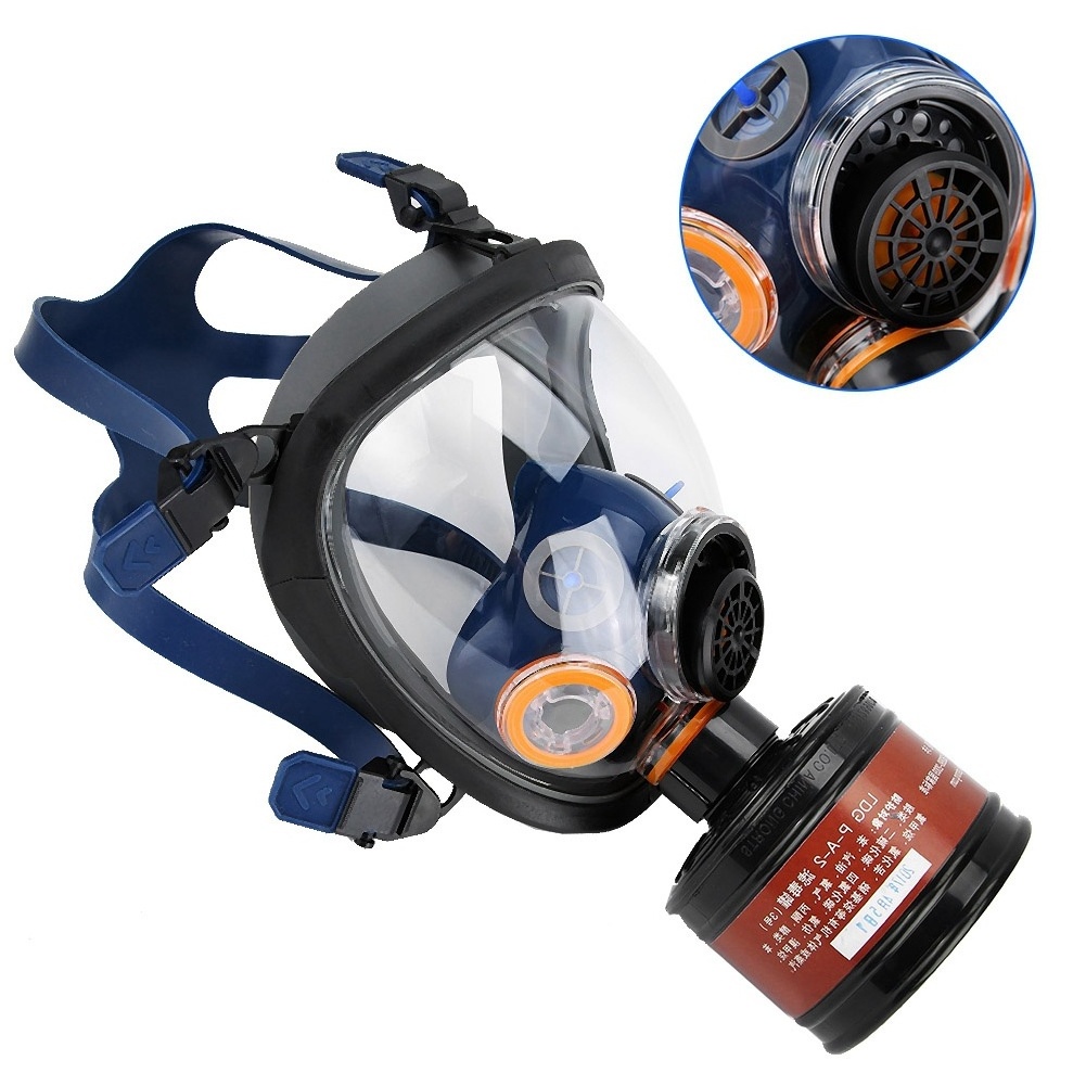 CNSTRONG Reusable anti nuclear radiation mask with Gas Filter construction respirator chemical industry gas mask