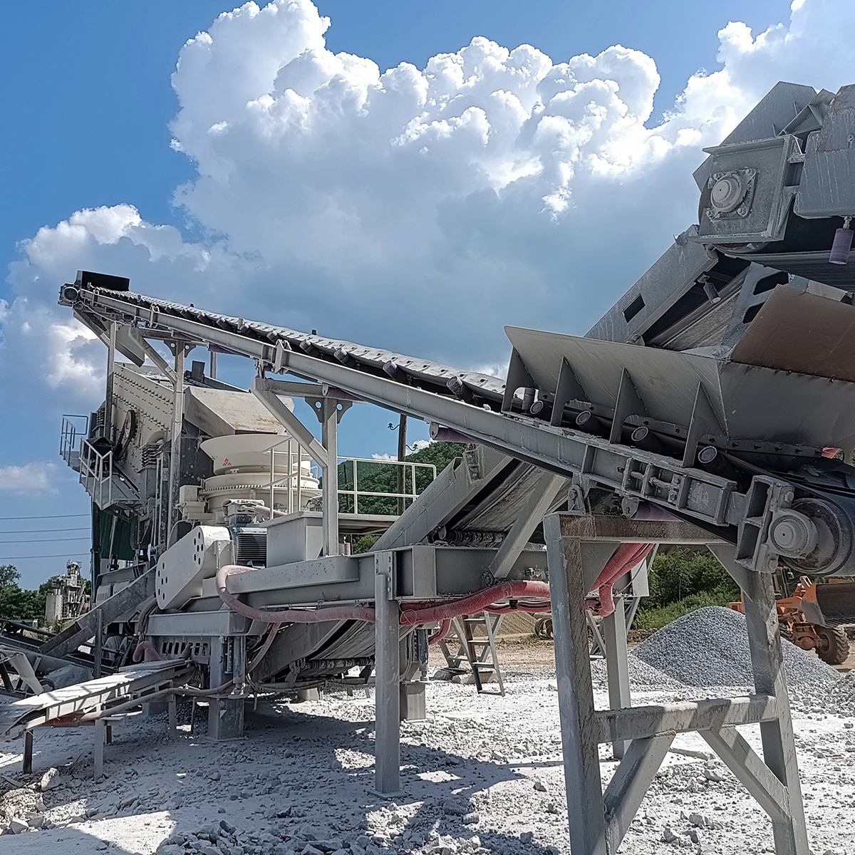 Mobile crusher stone granite limestone gravel jaw crusher machine stone crushing small rock crushers for sale