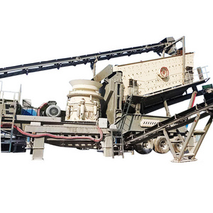 Mobile crusher stone granite limestone gravel jaw crusher machine stone crushing small rock crushers for sale