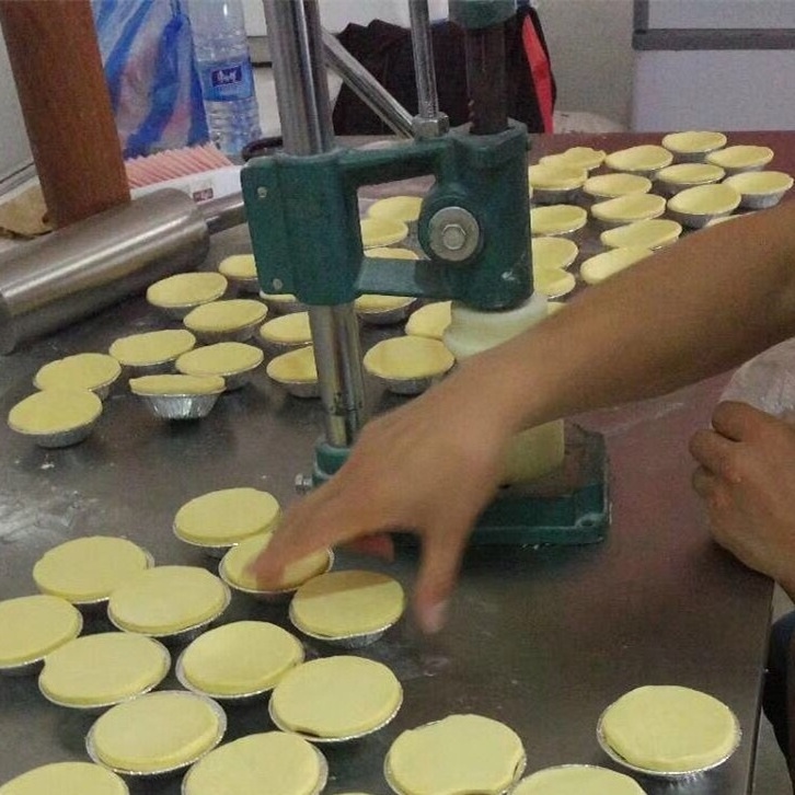 popular manual Egg tart shell pressing molding machine