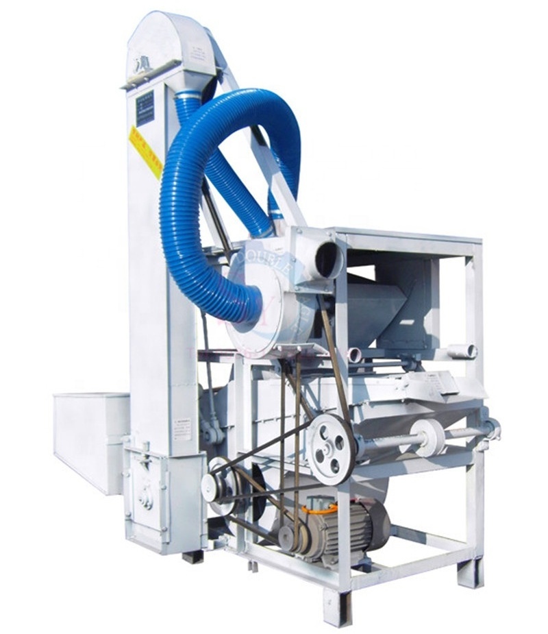 Commercial Small Maize Wheat Cleaner And Separator Grain Bean Seed Cleaning Machine With Gravity Table Grain Classification