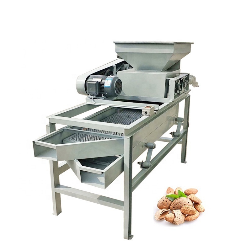 Commercial Automatic Hazelnut Cracker Sheller Walnut Nuts Pecan Almond Shelling Machine Pine Nut Cracking Machine