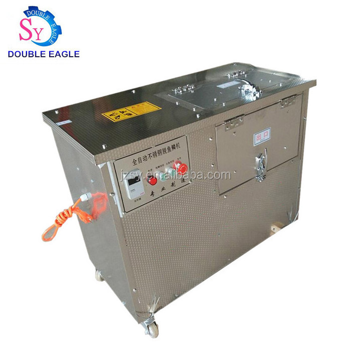 High efficiency commercial automatic tilapia mossambica Scale Removing Machine/Large fish processing equipment