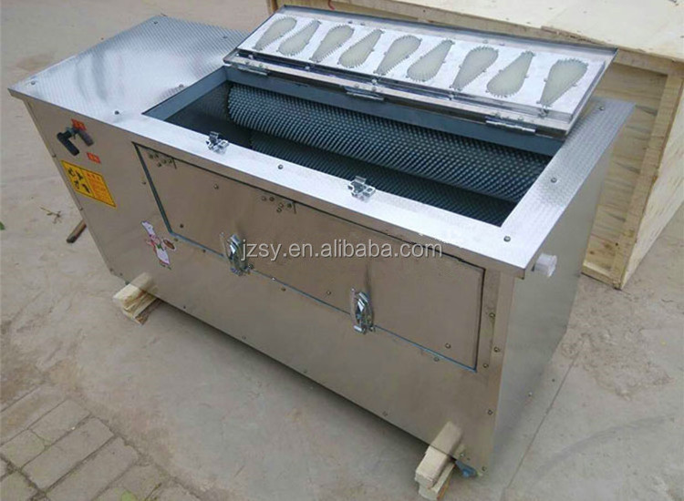 High efficiency commercial automatic tilapia mossambica Scale Removing Machine/Large fish processing equipment