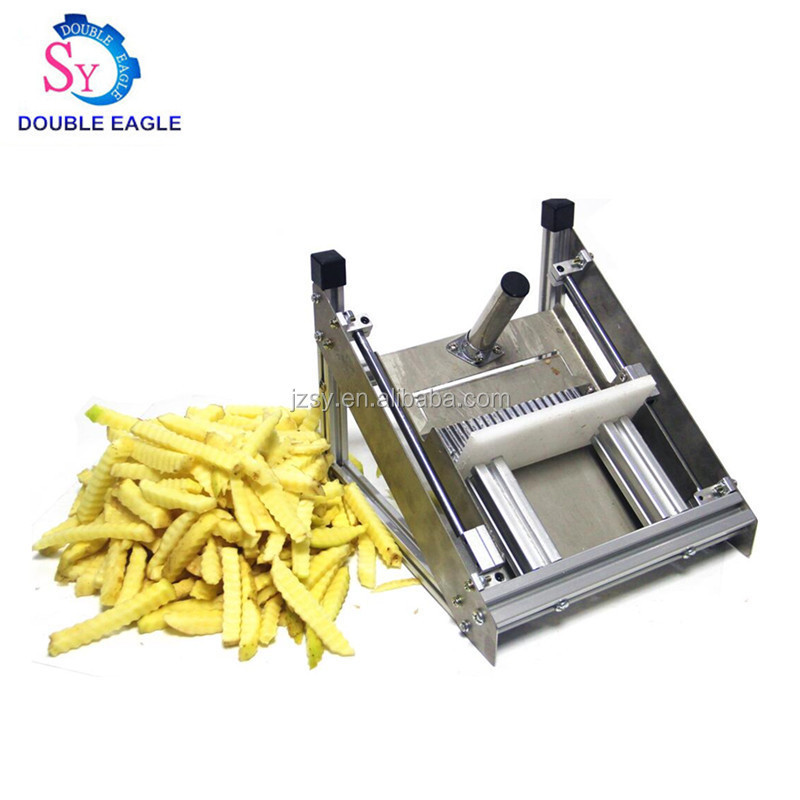 Wholesale Price Household Manual Vegetable Wave Shape Potato Crinkle Chip Slice Cutting Machine/Hand Ripple French Fry Cutter