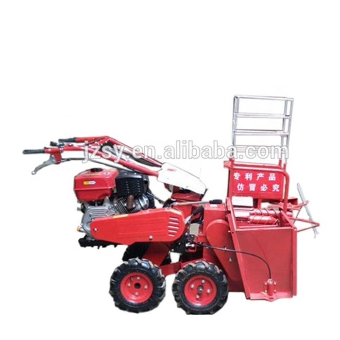 Wholesale Price Walking Tractor Drive Mini Corn Reaping And Harvesting Machine For Sale