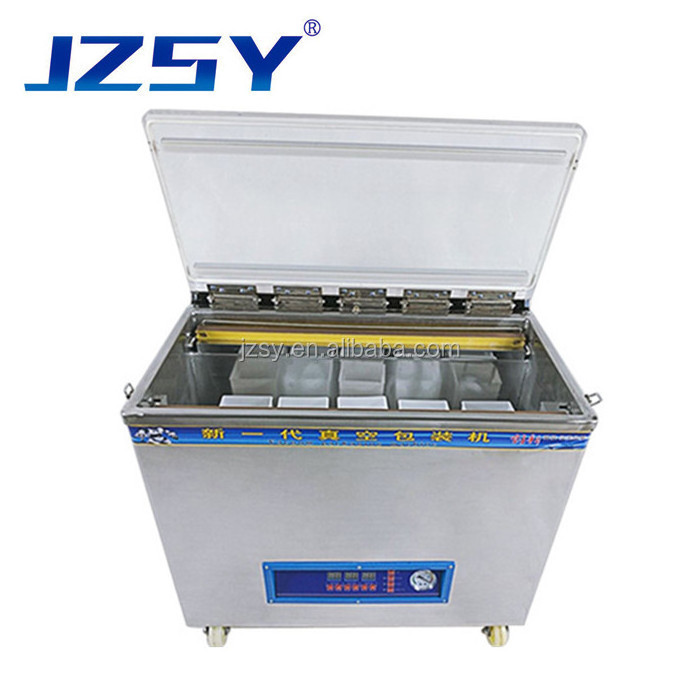 Commercial 10bags/time 1kg rice brick vacuum packing machine/cheap single chamber chicken dried fruit sealer sealing machine