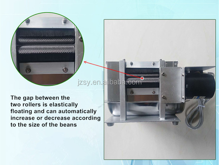 High capability small electric edamame peeler/household manual green soy bean shell shelling machine/portable pea sheller