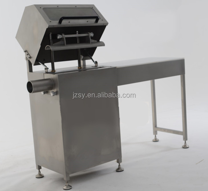 Industrial Pneumatic Type Meat Roll Stuffer Mutton Beef Roll Steak Filling Press Forming Machine Big Ham Sausage Filler Maker