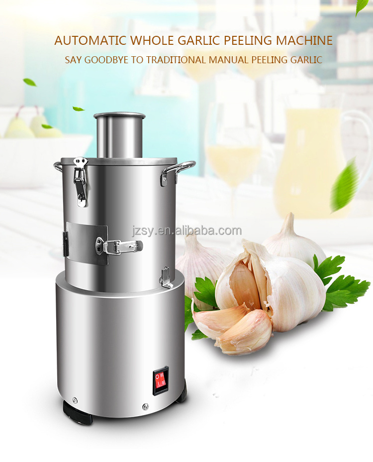 Automatic Garlic Peeler 220V/200W Electric Garlic Peeling Machine Small Household Garlic Peeling Machine