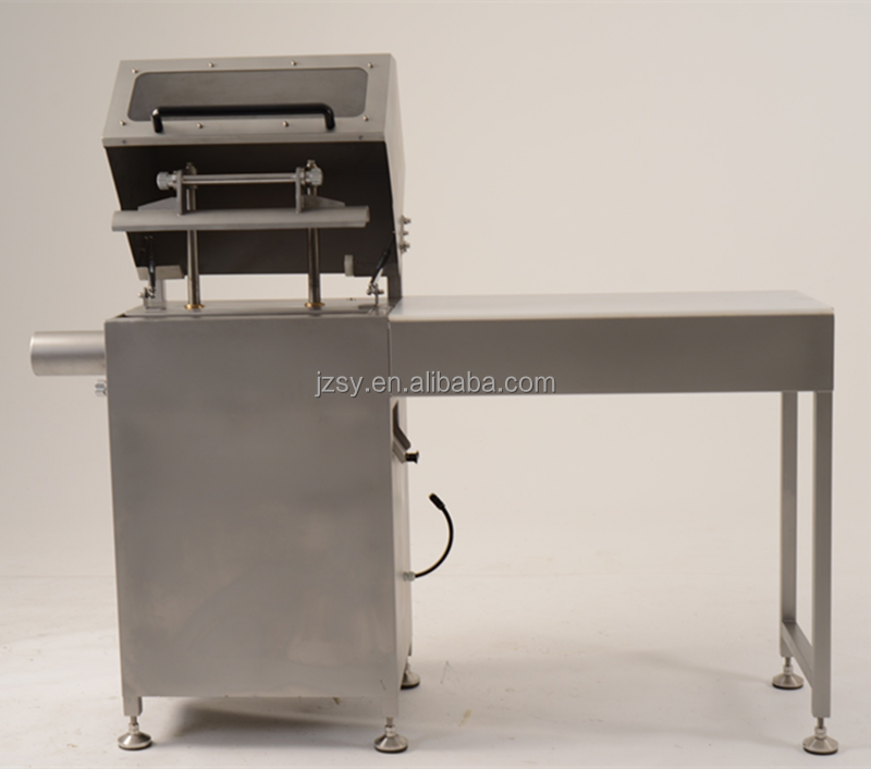 Industrial Pneumatic Type Meat Roll Stuffer Mutton Beef Roll Steak Filling Press Forming Machine Big Ham Sausage Filler Maker