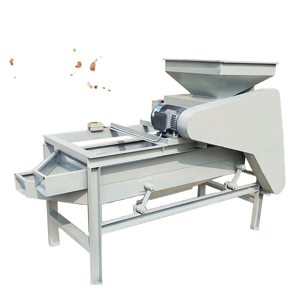 Commercial Automatic Hazelnut Cracker Sheller Walnut Nuts Pecan Almond Shelling Machine Pine Nut Cracking Machine