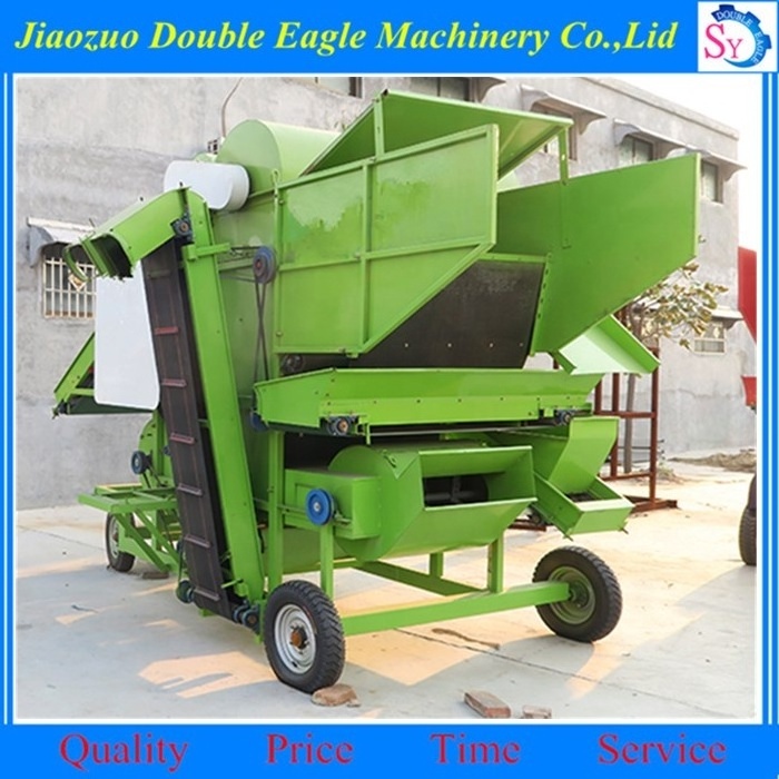 Tractor Diesel Engine Driven Agricultural Automatic Green Groundnut Harvester Picker/Peanut Receiving And Picking Machine