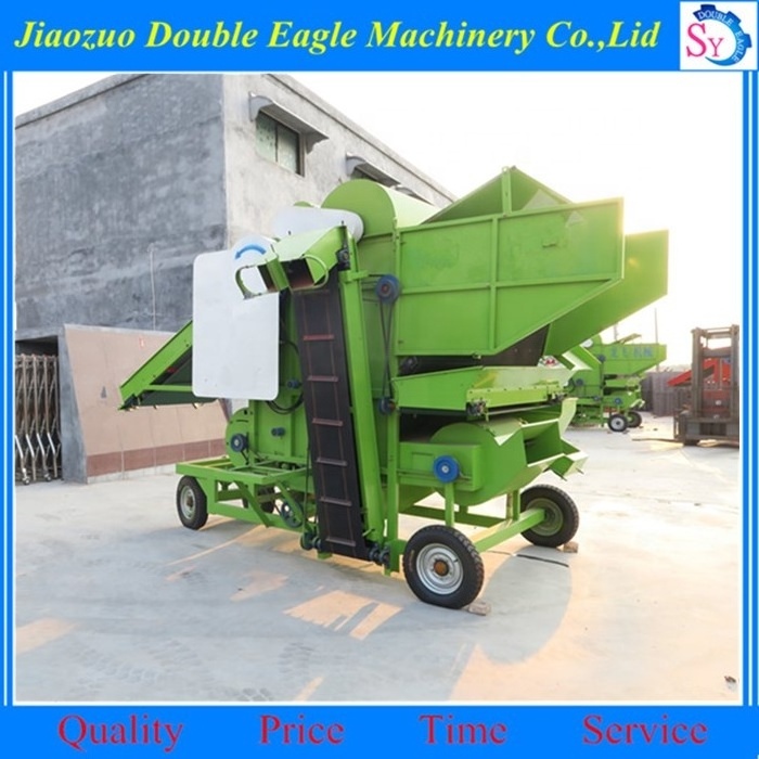 Tractor Diesel Engine Driven Agricultural Automatic Green Groundnut Harvester Picker/Peanut Receiving And Picking Machine