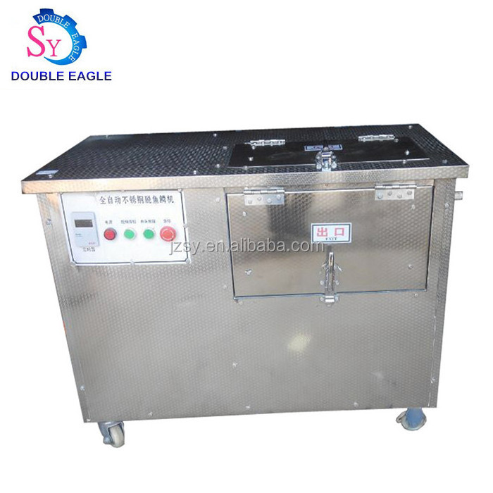 High efficiency commercial automatic tilapia mossambica Scale Removing Machine/Large fish processing equipment