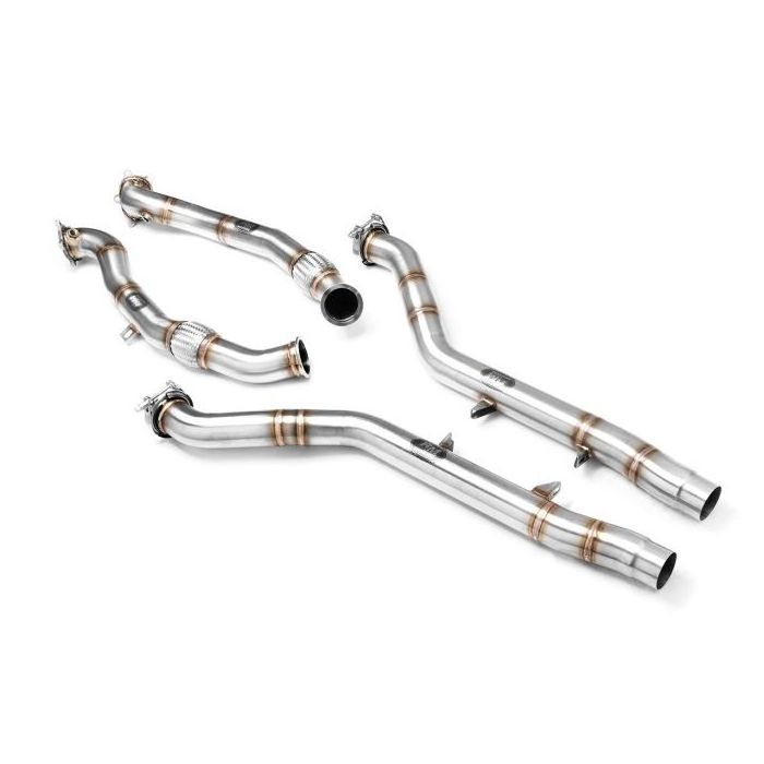 Stainless steel exhaust downpipe Exhaust Pipe Downpipe for BMW G80 S58 Downpipe Exhaust System