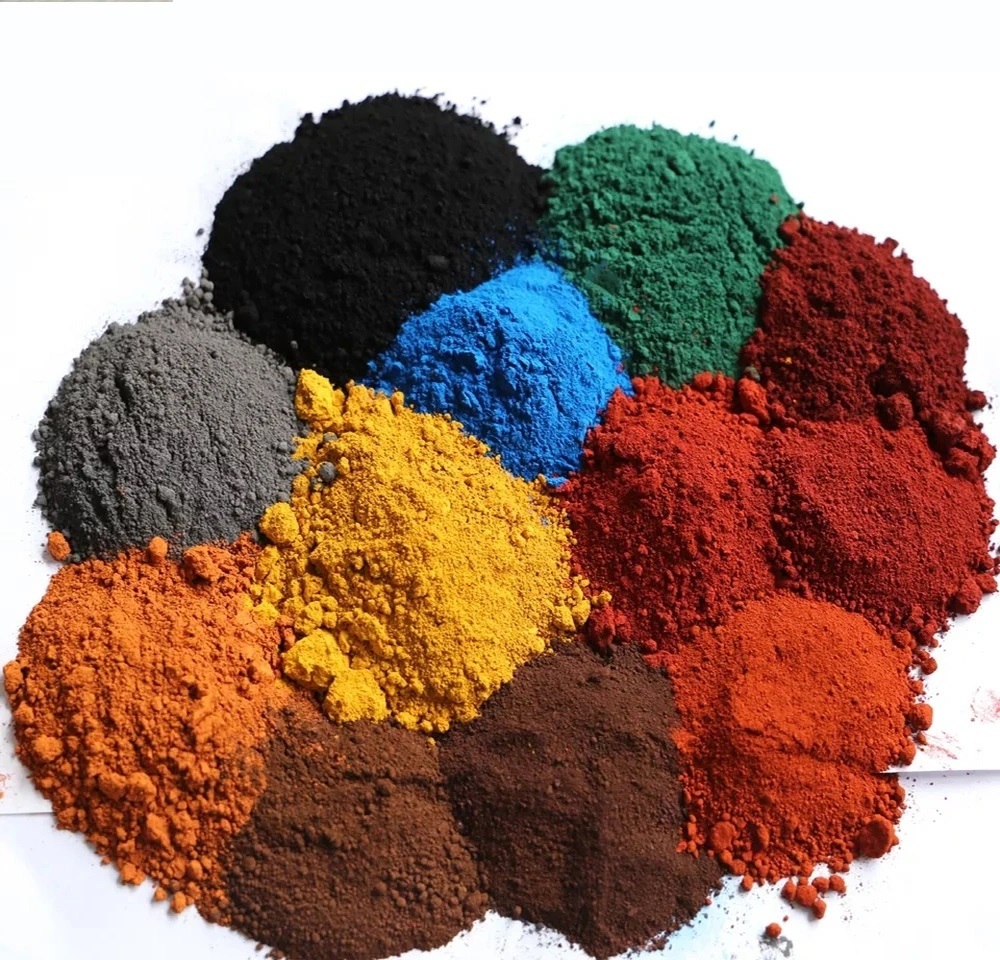 China Industry Color Iron Oxide Yellow Pigments Powder Price Per Ton