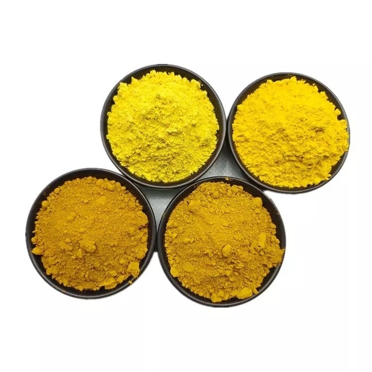 China Industry Color Iron Oxide Yellow Pigments Powder Price Per Ton