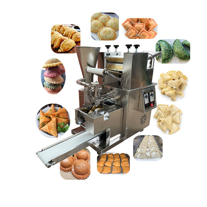 cheap price factory automatic empanada making machine dumpling maker samosa making machine samosa folding machine pelmeni maker