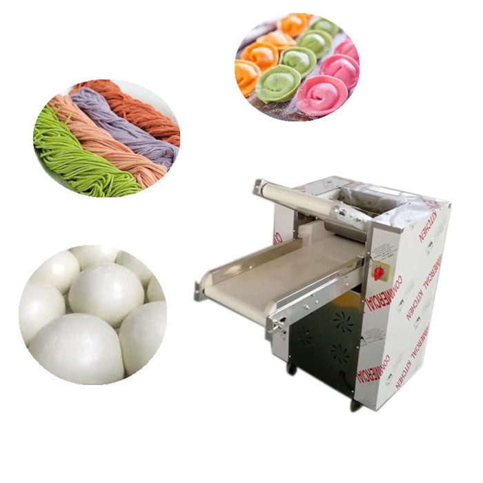 New Type pizza bread dough sheet roller machine industrial dough kneader bakery flour press dough kneading machine pressing