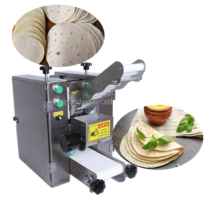 Food industry automatic thin pancake machine maquina de tortillas de harina electric roti maker machine chapati making machine