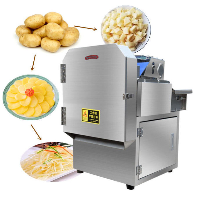 Multifunctional automatic vegetable cutting machine cucumber vegetable dice cutting machine vegetable cutting machine with price