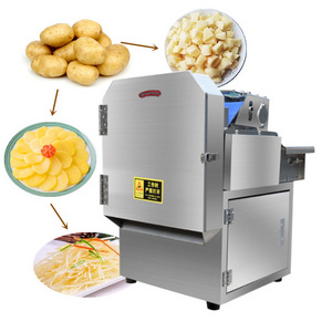 Multifunctional automatic vegetable cutting machine cucumber vegetable dice cutting machine vegetable cutting machine with price