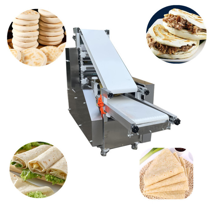 Dubai samoon Arabic pita bread machine paratha roti maker commercial Naan Tandoor machine fully automatic chapati making machine