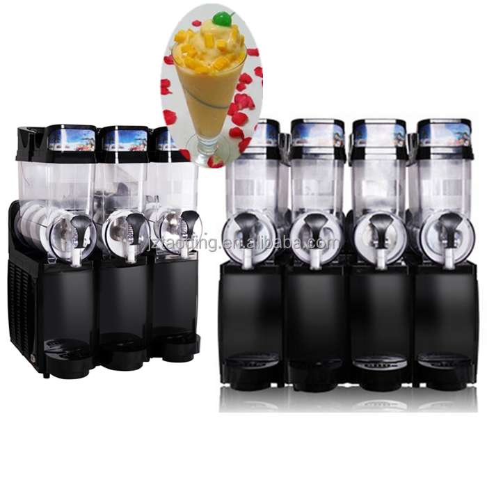 India wholesale ice frappe 3 tank commercial slush machine frozen drink slush machine(whatsapp:0086 18239129920)