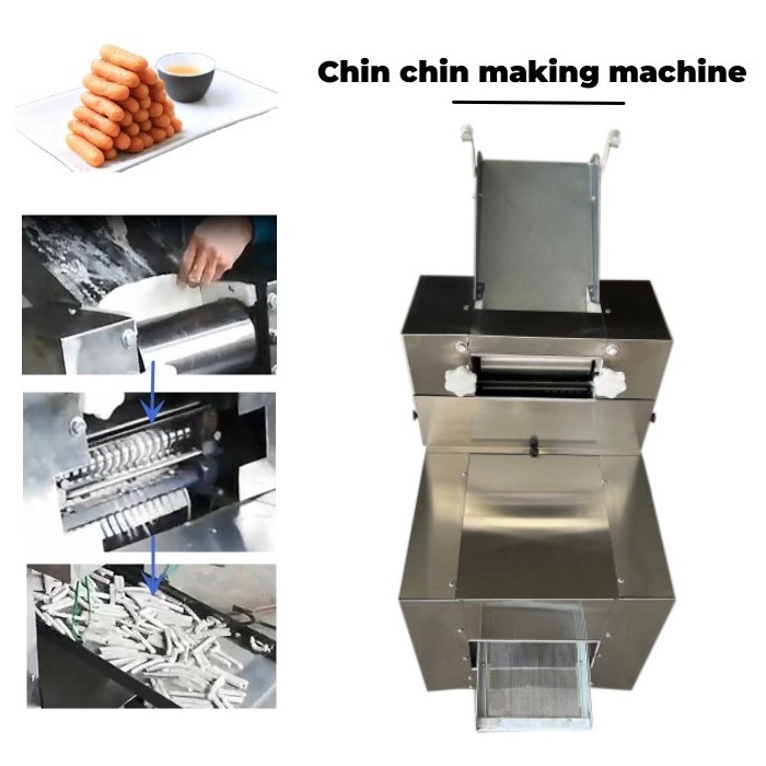 High performance Dough cutting Chinchin making machine dough cubes Chin Chin Cutting Machine for Sale Chinchin Cutter Machine