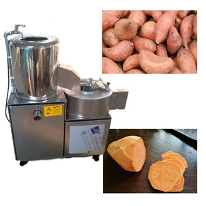 TDP-80 potato peeler and slicer machine chinese yam washing carrot peeling machine onion cleaning machine shredder radish cutter