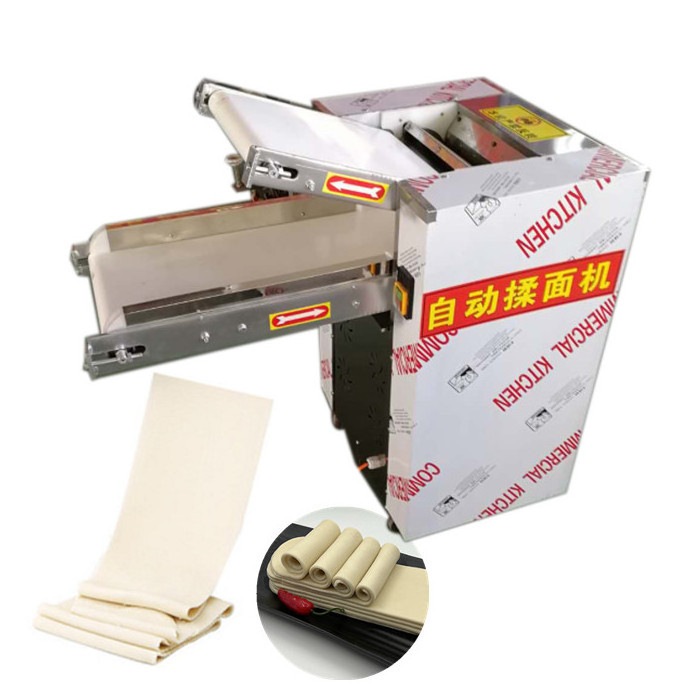 New Type pizza bread dough sheet roller machine industrial dough kneader bakery flour press dough kneading machine pressing