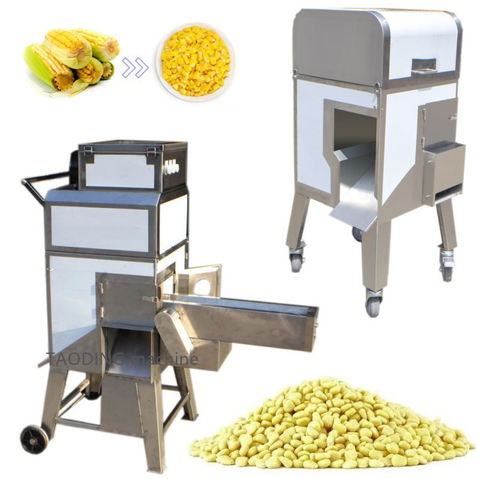 500-600KG/H fresh corn sheller machine corn kernel removing separator corn threshing machine maize peeler maize thresher machine