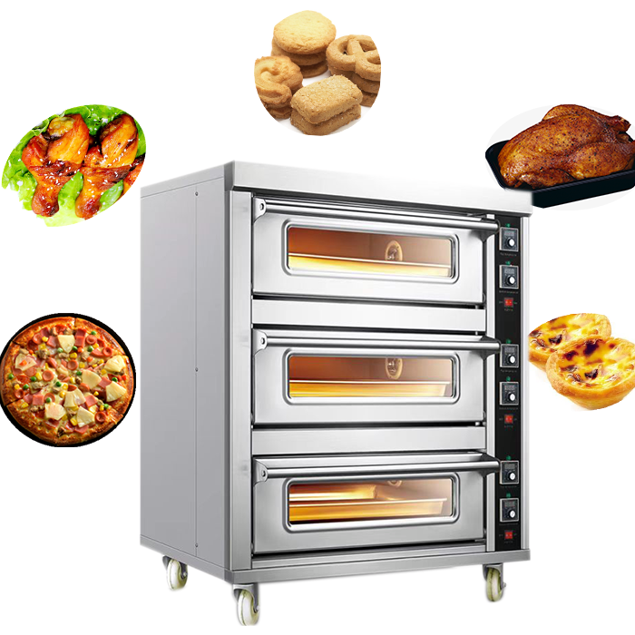 Economically priced	rotating chicken oven	trays big   bread baking oven for bakery shop	pizza-oven