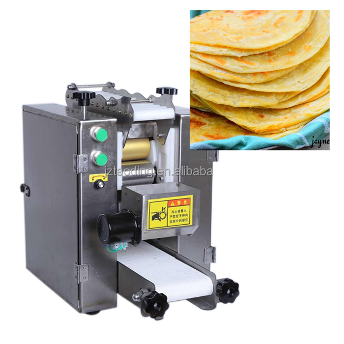 Food industry automatic thin pancake machine maquina de tortillas de harina electric roti maker machine chapati making machine