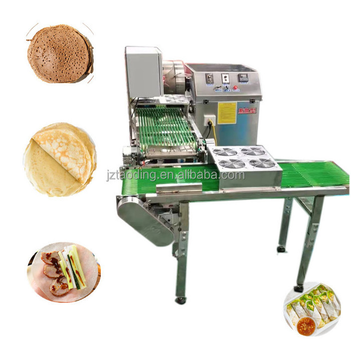 Customizable mould change	manto maker spring roll making machine	thin pancake	crepe maker automatic spring roll wrapper machine