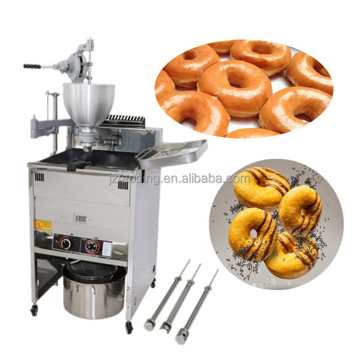 Automatic/manual Donut making machine donut machine commercial maker automatic donut frying machine