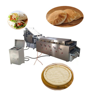 Multifunctional automatic tortilla maker machine naan pita bread production line arabic bread maker roti chapati making machine