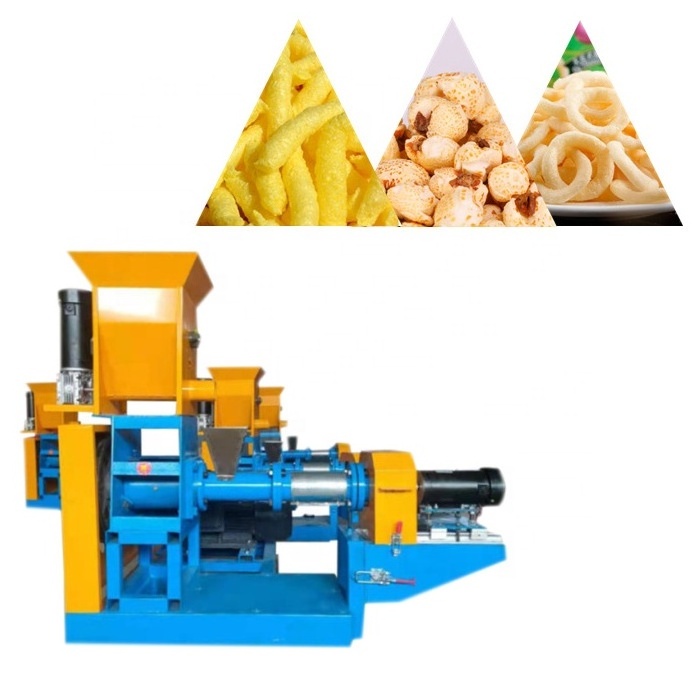 After-sales warranty	corn puff chip	continuous rice extruding puff machine	automatic puff corn make machine