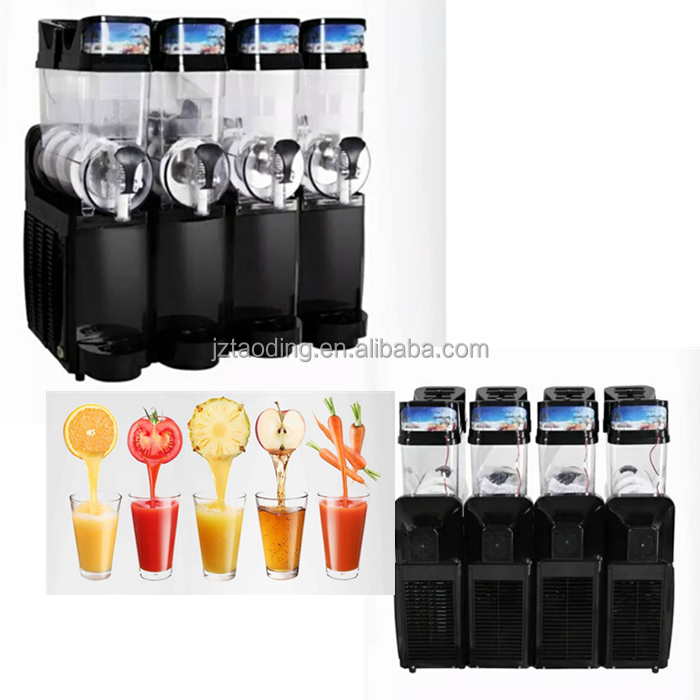 Hot Sale 36L ice slush machine Snow melting frozen drink machine commercial slush ice cream automatic smoothie making machine