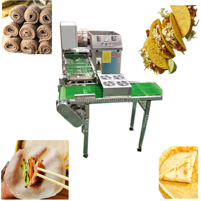 Customizable mould change	manto maker spring roll making machine	thin pancake	crepe maker automatic spring roll wrapper machine