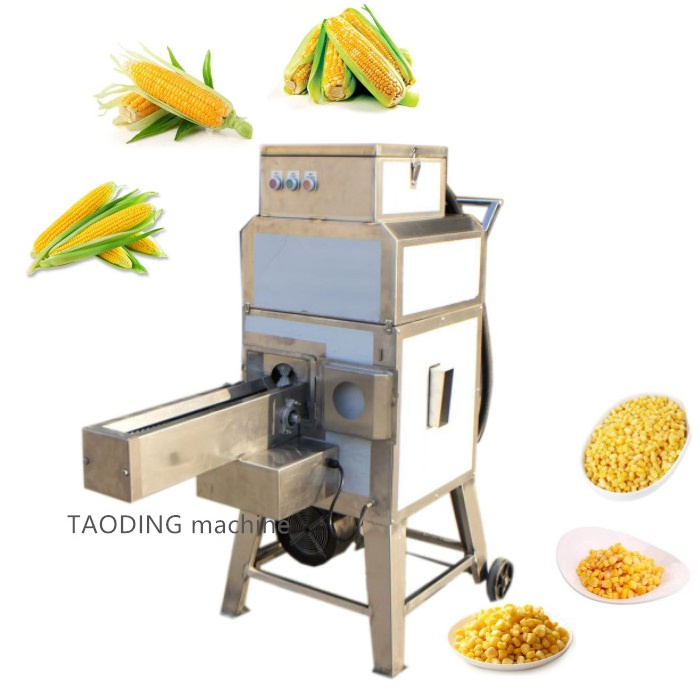 500-600KG/H fresh corn sheller machine corn kernel removing separator corn threshing machine maize peeler maize thresher machine