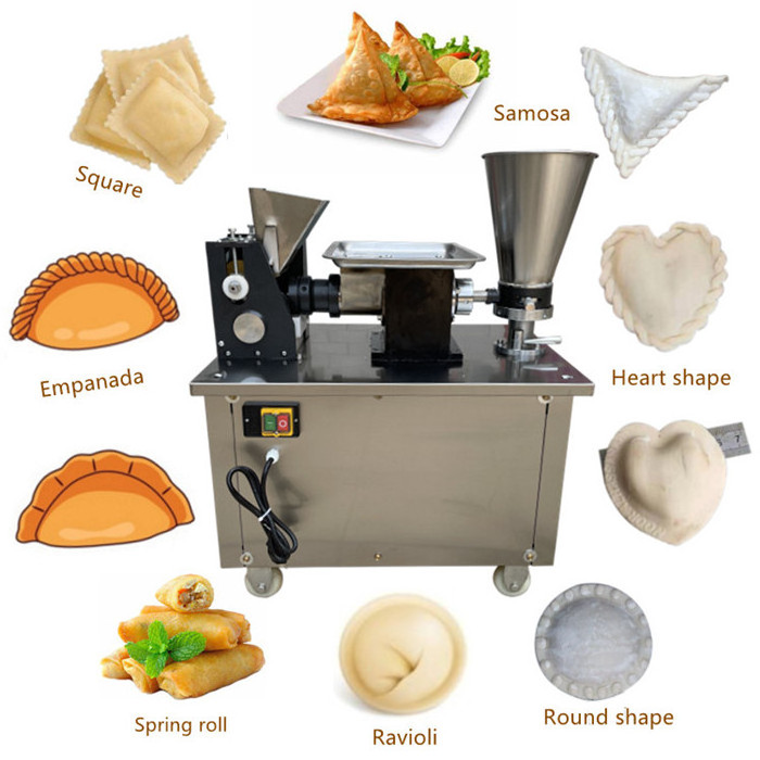 full pie making machine automatic dumpling empanada maker samosa making machine filling gyoza making mini ravioli machine price